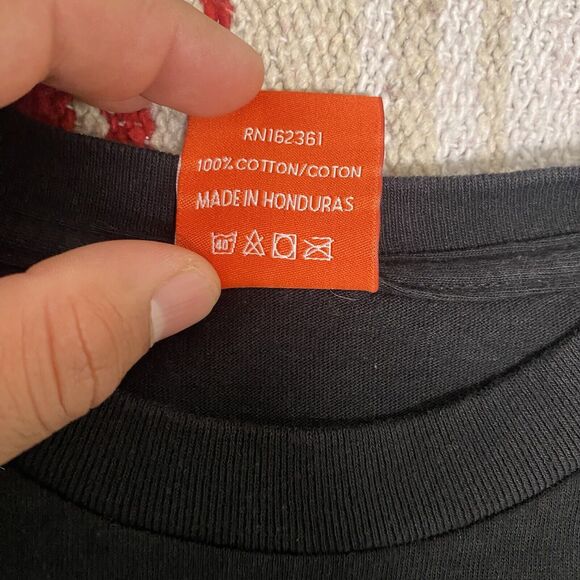 Full Send University T-Shirt Black and White Size Small RARE Nelkboys Spell out - Picture 4 of 9